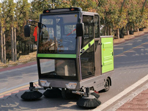 小型道路清扫车案例